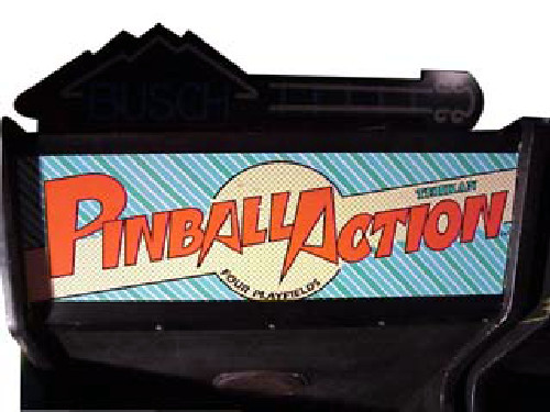 Pinball Action (set 2, encrypted) Arcade Game Cover
